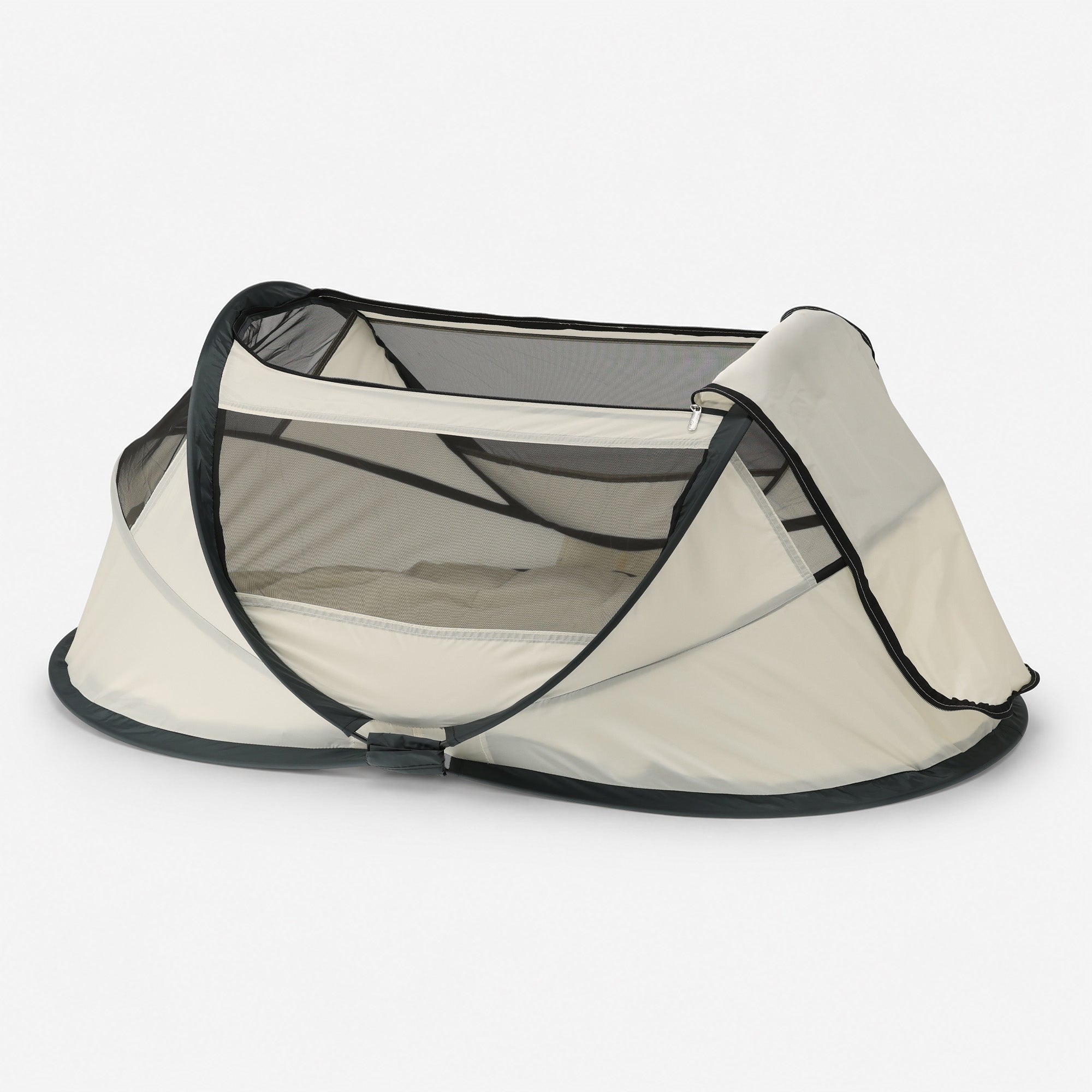 BabyBox baby tentje Campingbedje + katoenen dekje - Cream