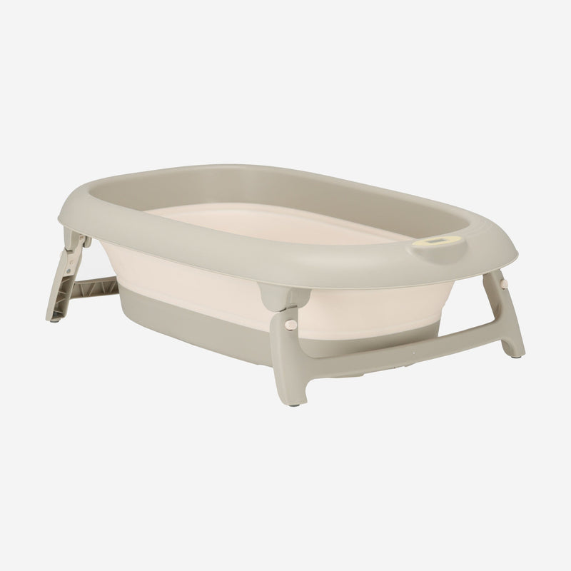 Bañera plegable para bebés con termómetro - Bañera para niños pequeños - Bañera para bebés - Artículos para bebés - Bañera para bebés con soporte - Bañera para bebés - Bañera infantil - Artículos para bebés - Set de baño para bebés