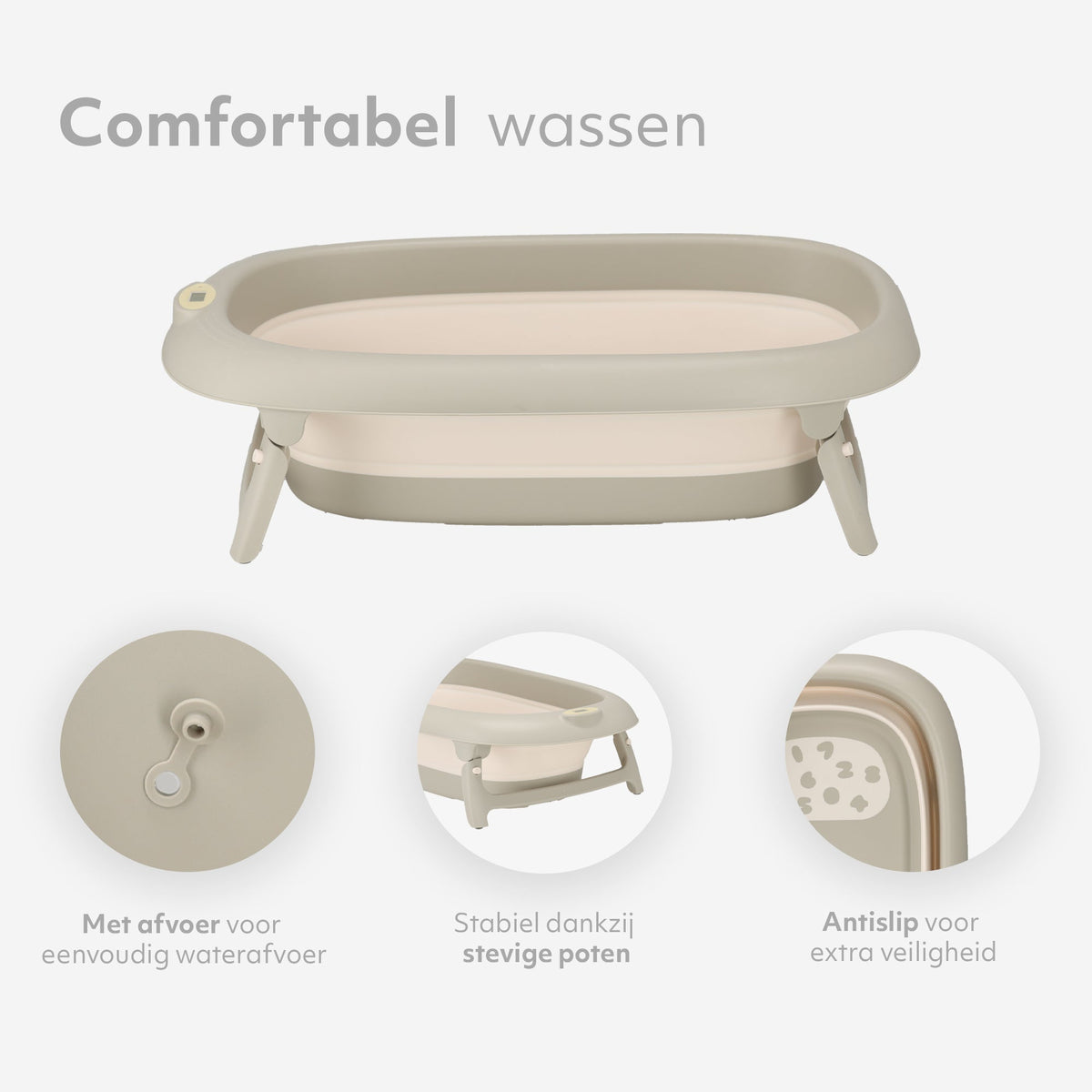 Collapsible Baby Bathtub with Thermometer - Toddler Bathtub - Baby Bathtub - Baby Supplies - Baby Bathtub with Stand - Baby Bathtub - Children's Bathtub - Baby Supplies - Baby Bathtub Set