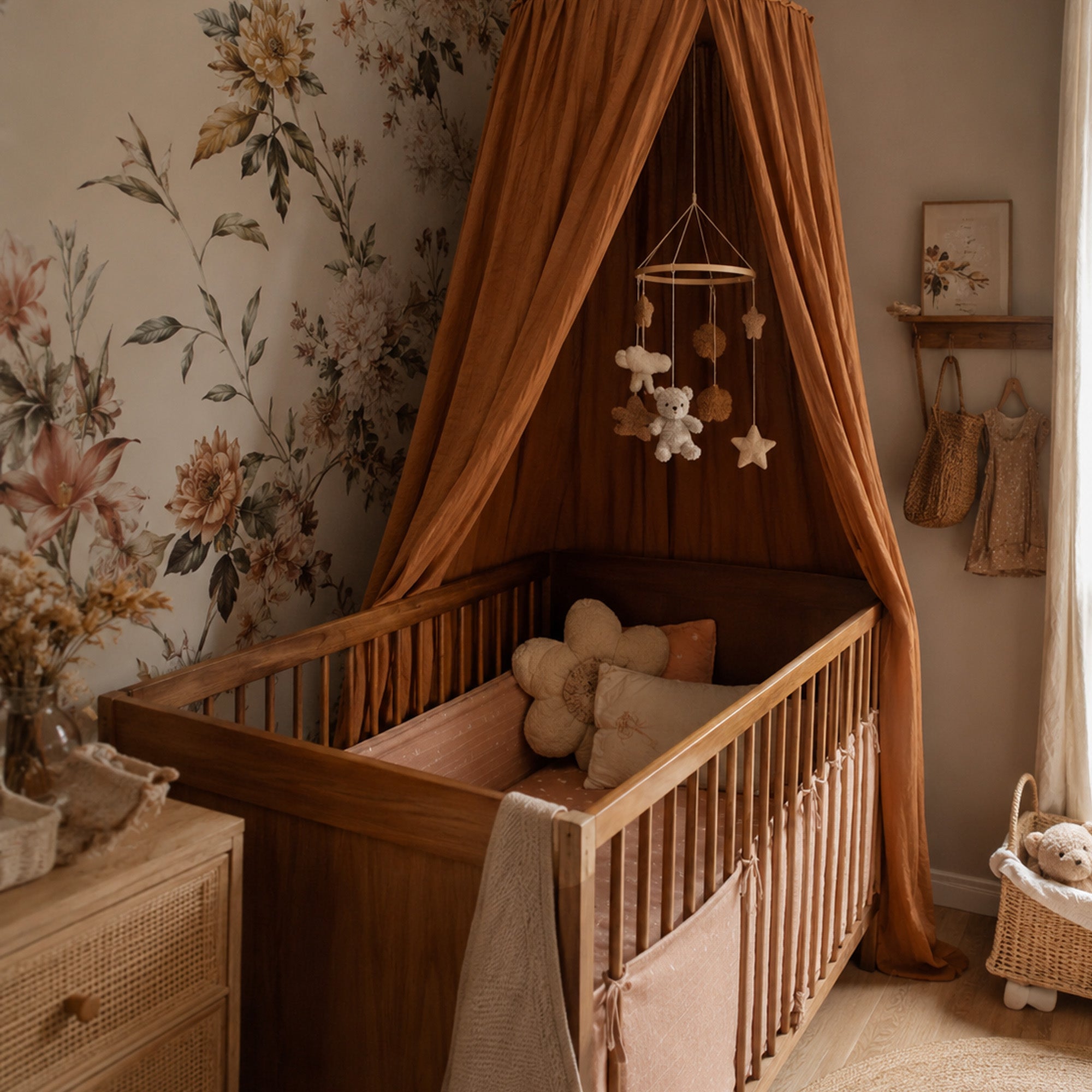 Baby Mosquito Net Caramel