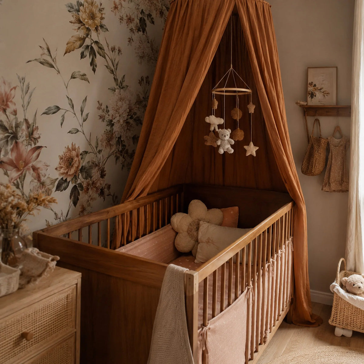 Baby Mosquito Net Caramel