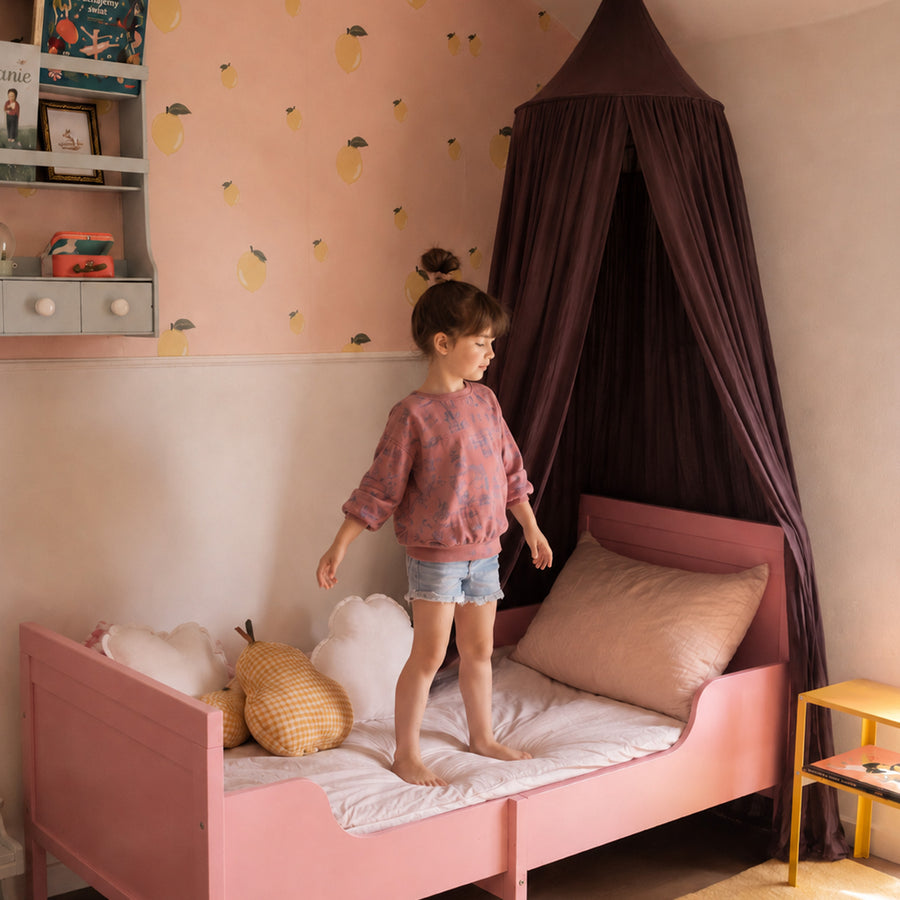 Ciel de lit pour Bébé Châtaigne