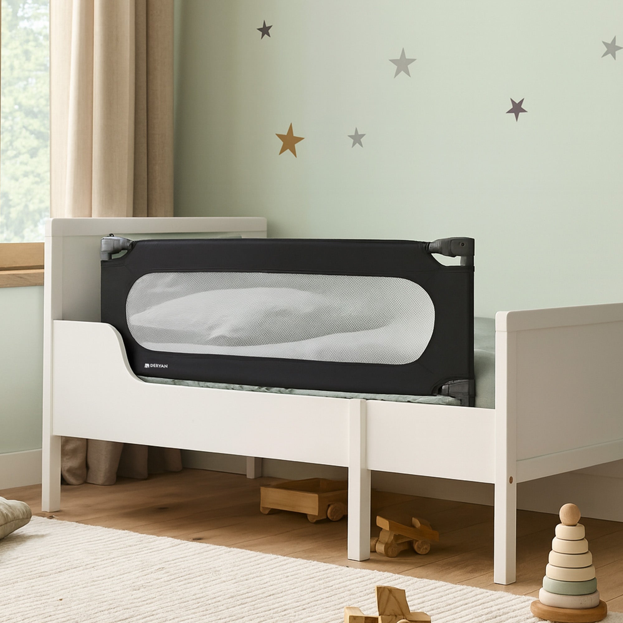 Luksus Sengehest 120 cm Svart