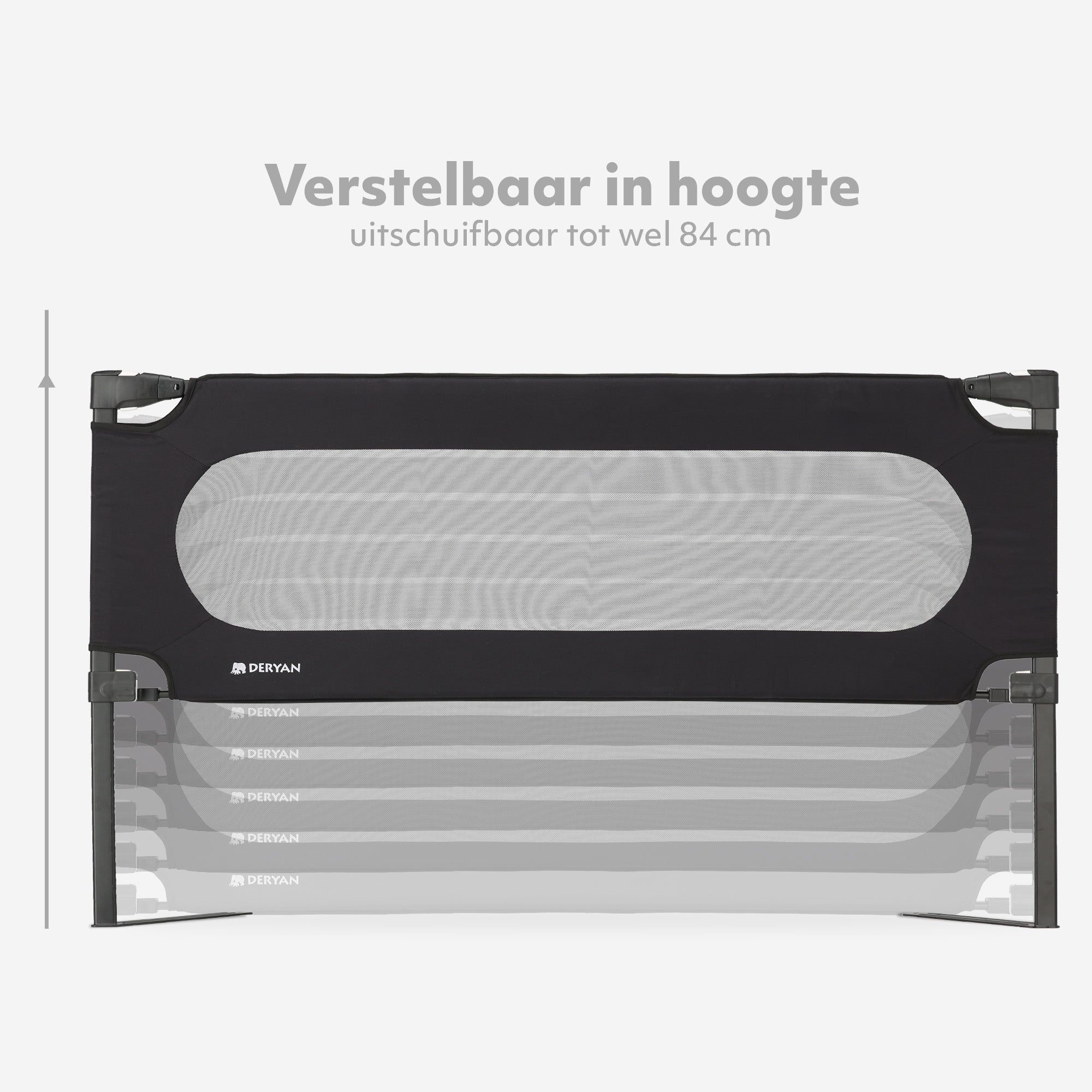 Luksus Sengehest 150 cm Svart