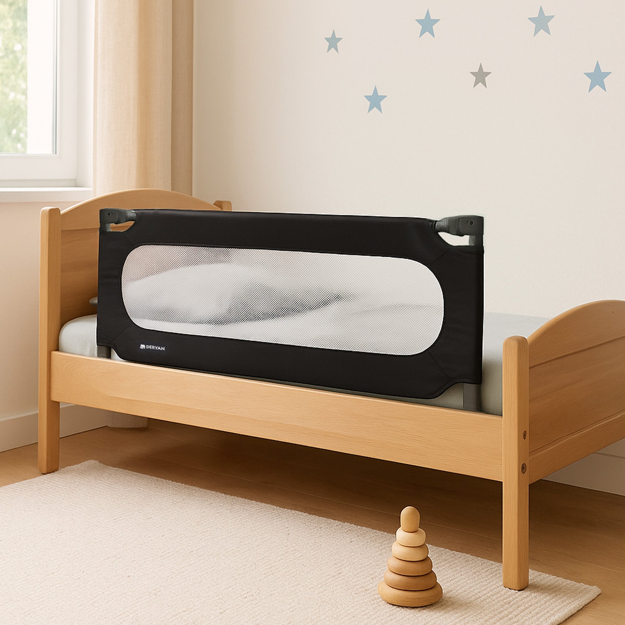 Luksus Sengehest 150 cm Svart