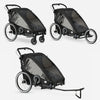 Luxury Bike Trailer V2 - Stroller - Jogging Stroller Black