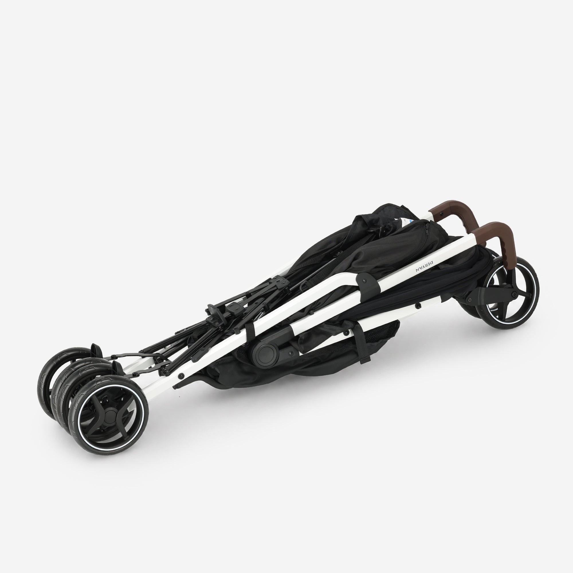 Bobbie Paraplu Buggy tot 22 kg - Wit Frame/Zwart