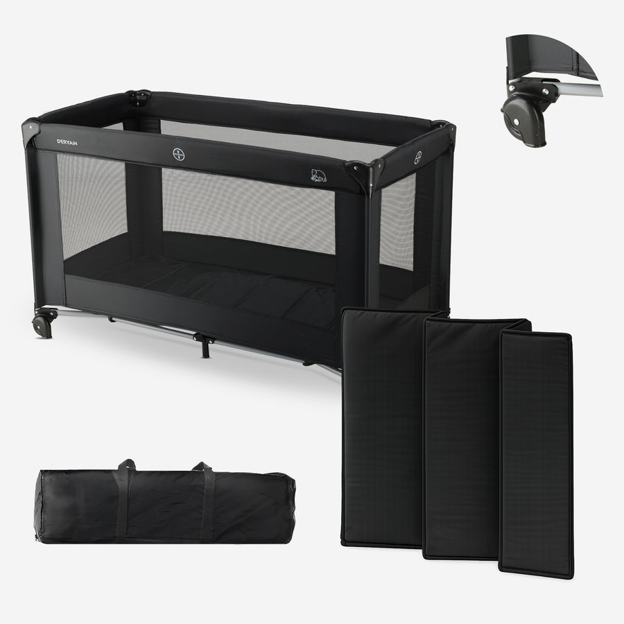 Lit de camping Believer Black