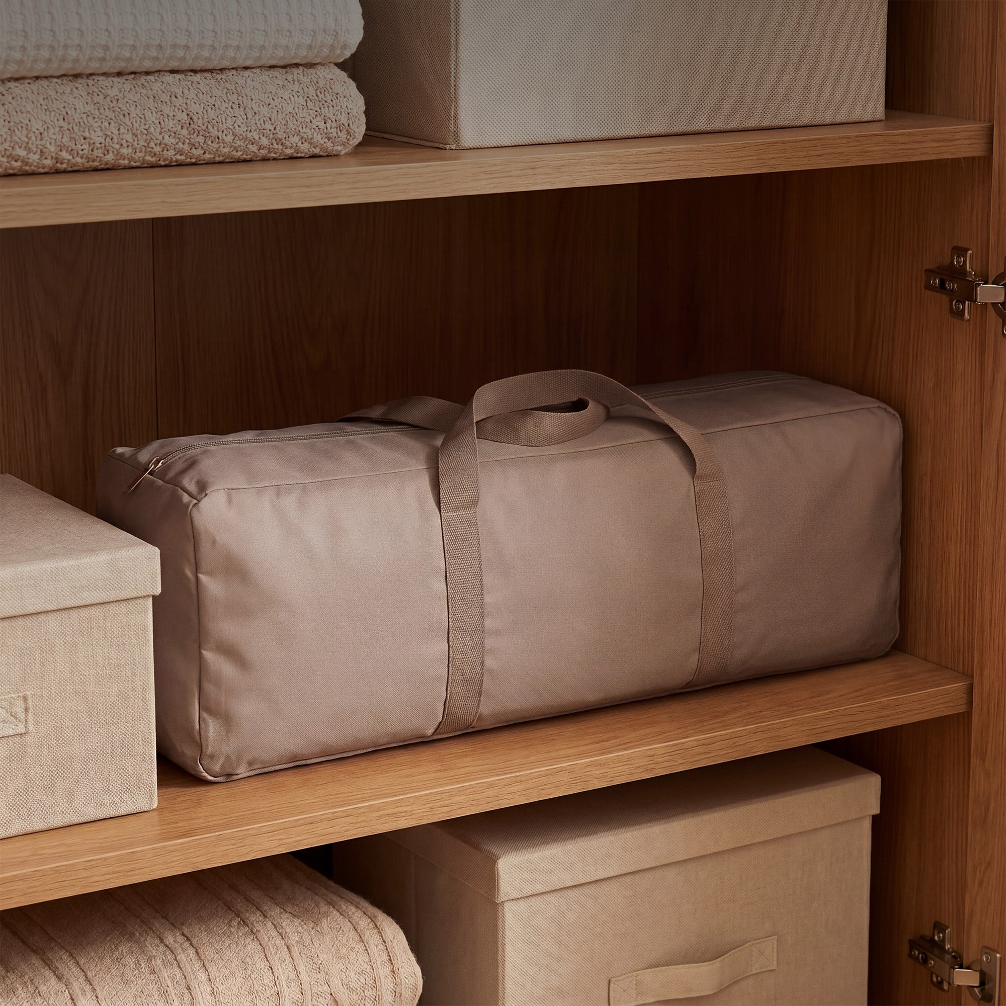 Believer Luxury Camping Bed - Includes Raised Base - Nougat