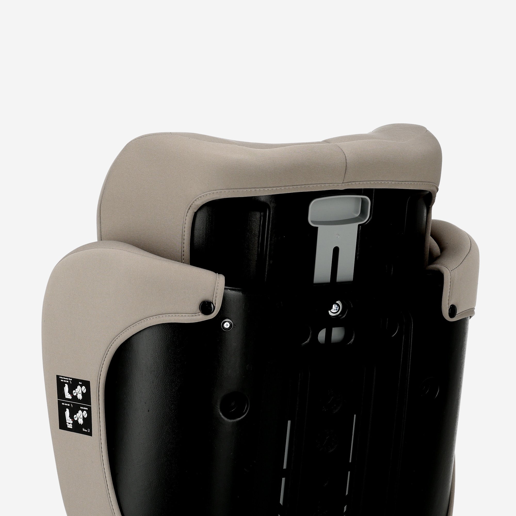 Charlie Luxe i-Size/Isofix Car Seat: From 3.5 years to approx. 12 years – 100–150 cm – Truffle Sand
