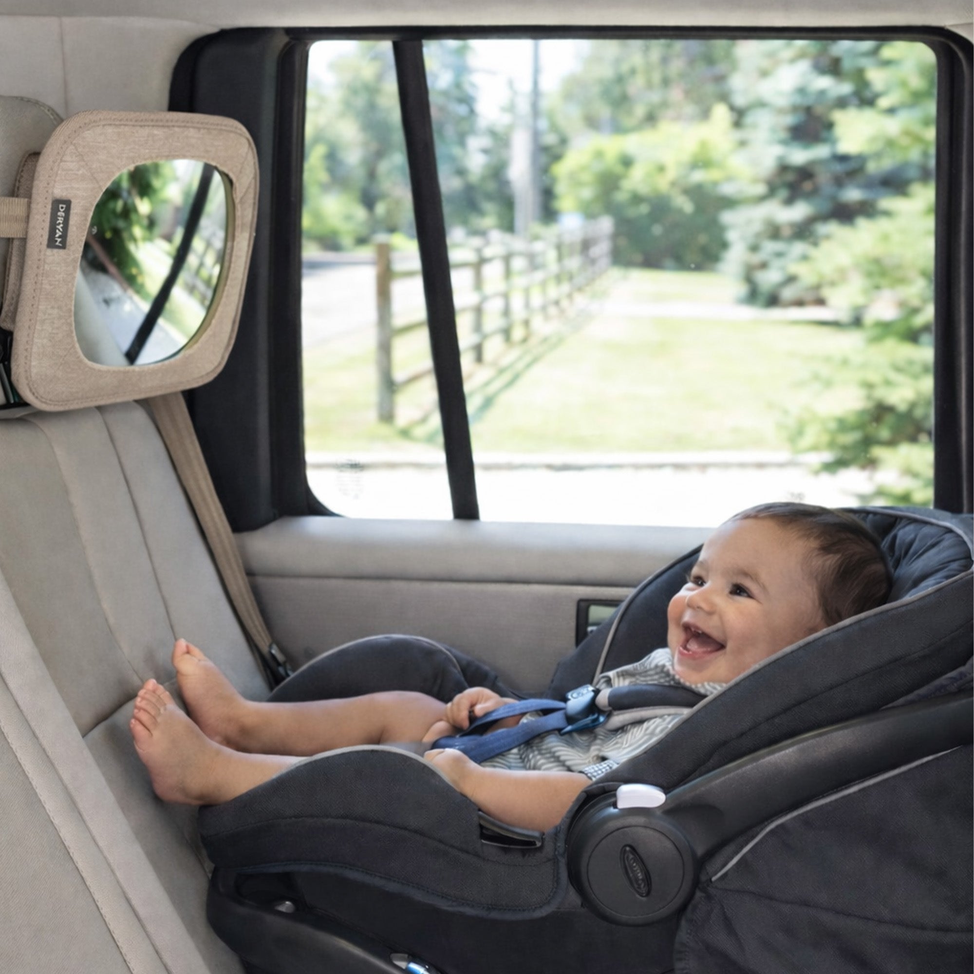 Baby Autospiegel Nougat