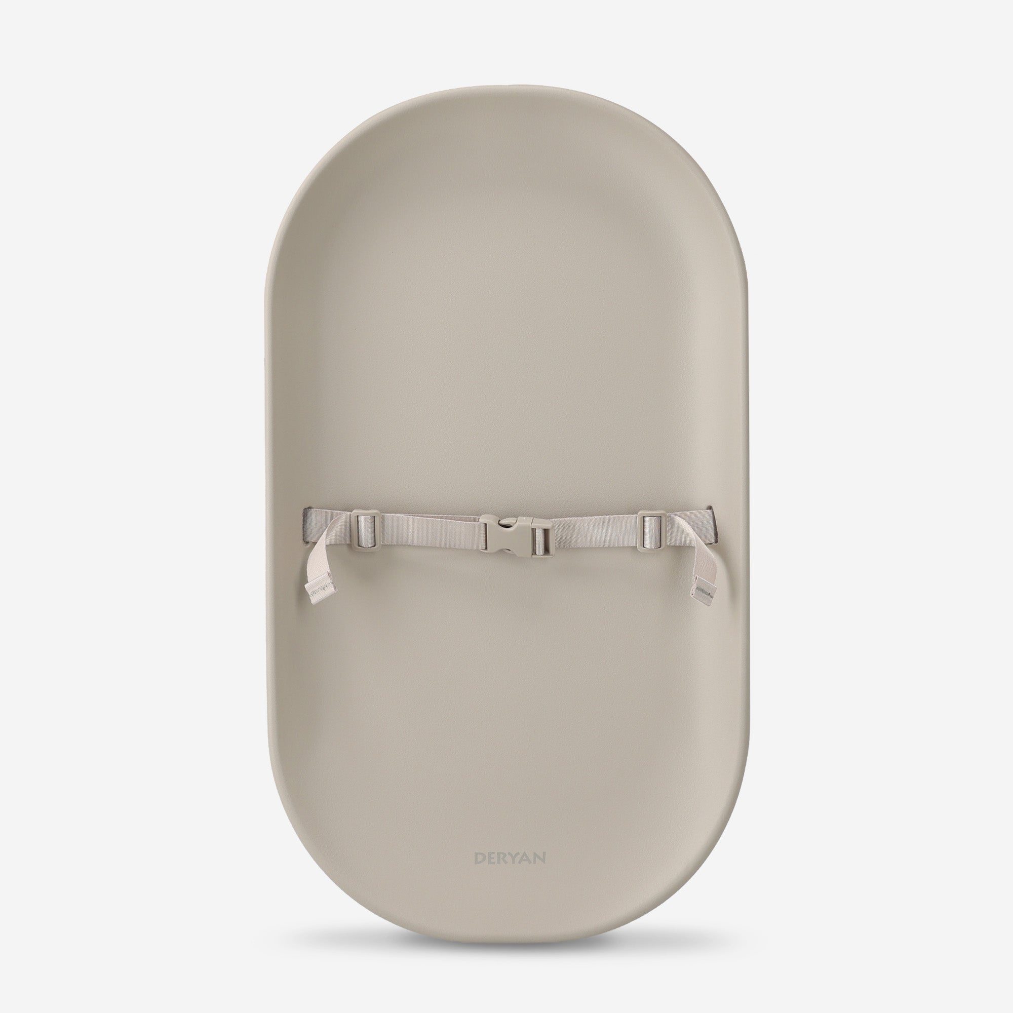 Verschoonkussen & Aankleedkussen – Multifunctioneel Waterdicht Verschoonmatje met Verhoogde Randen, Antislip PU-schuim – Comfortabel, Veilig & Hygiënisch Taupe