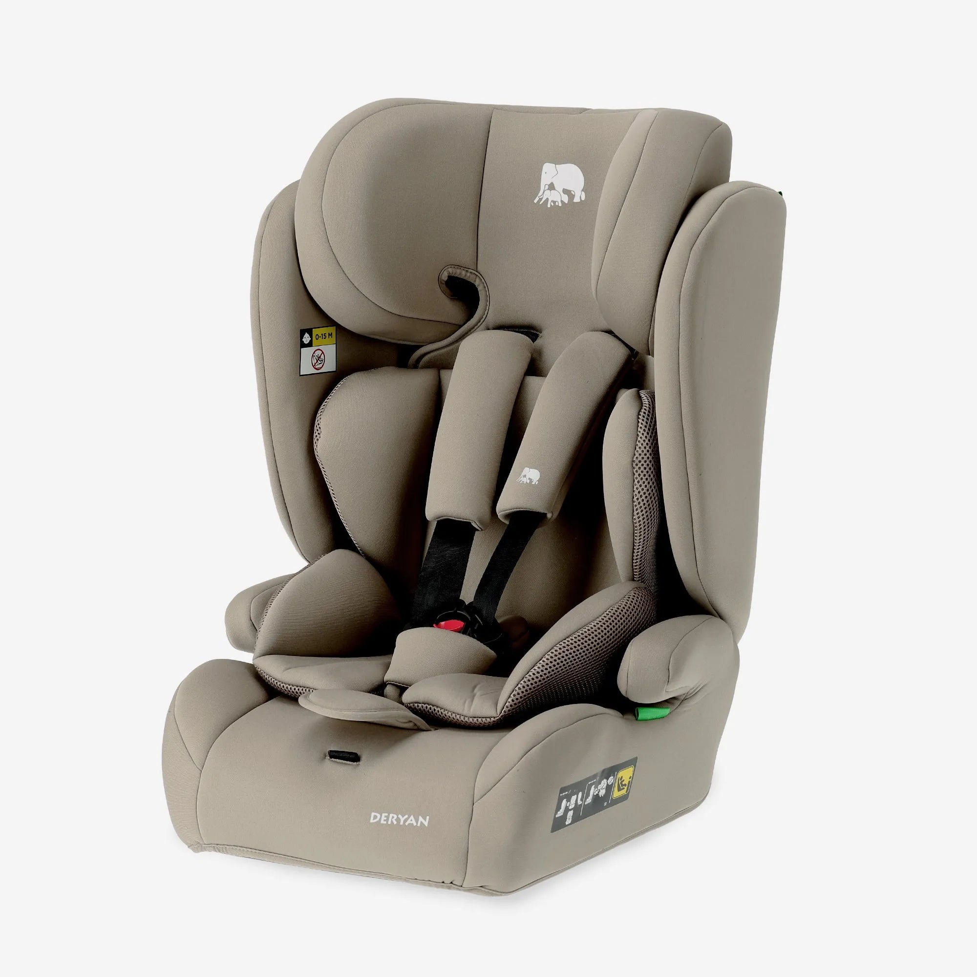 Carter Basic i-Size Car Seat 76–150 cm – 9–36 kg – Truffle Sand