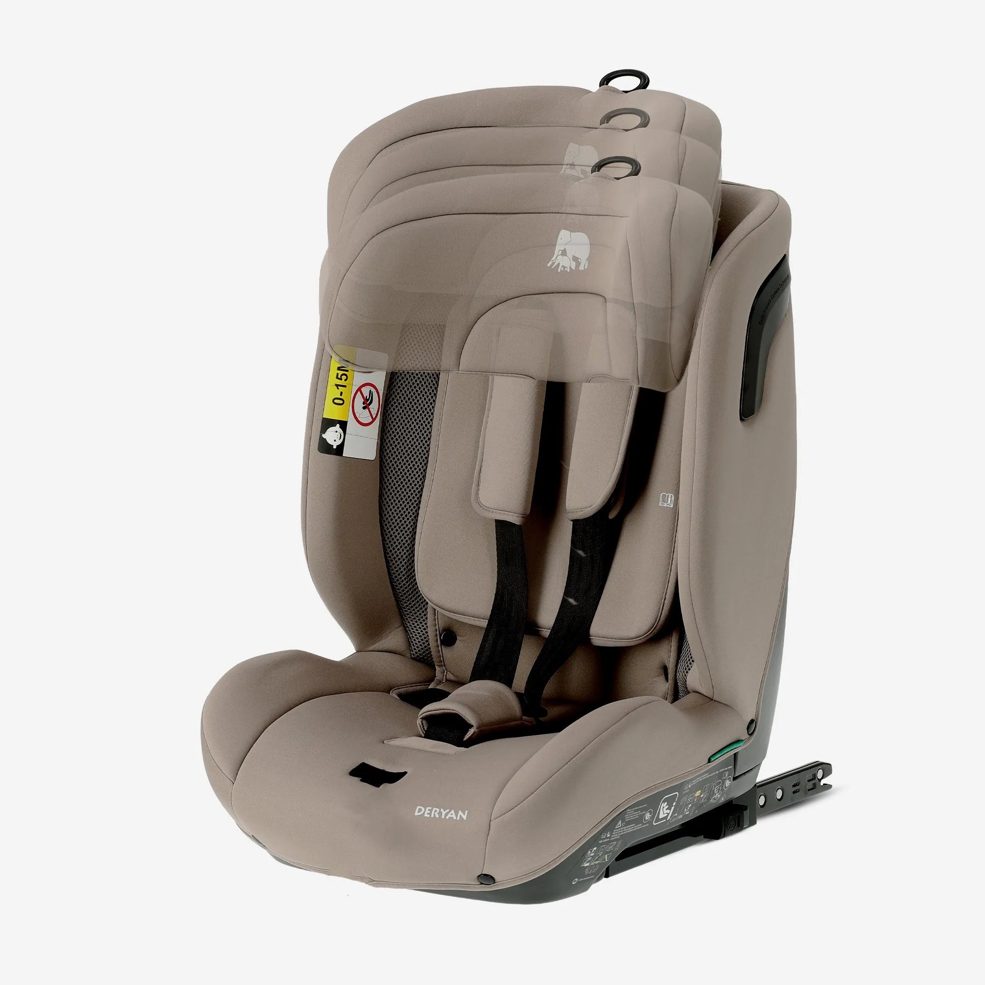 Carter Luxe i-Size/Isofix Car Seat 76–150 cm – 9–36 kg – Truffle Sand