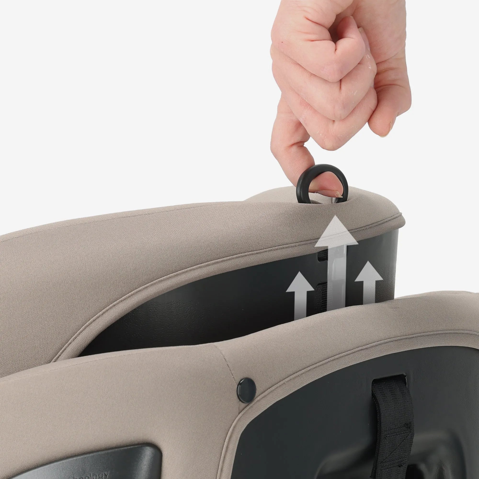 Carter Luxe i-Size/Isofix Car Seat 76–150 cm – 9–36 kg – Truffle Sand