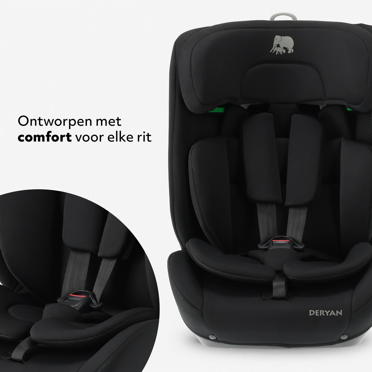 Carter Luxe i-Size bilbarnstol 76–150 cm – Isofix grupp 1/2/3