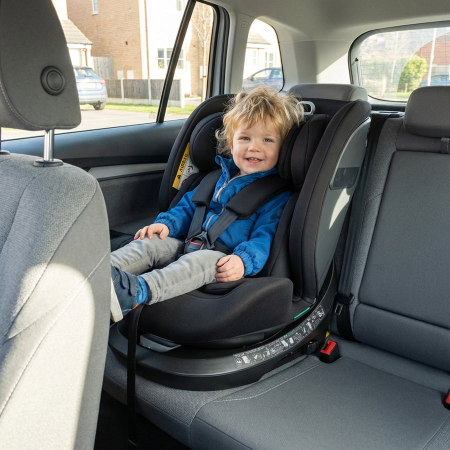 Cassie Luxe i-Size/Isofix 360°-autostol 40–150 cm – 0–36 kg – Truffle Nougat