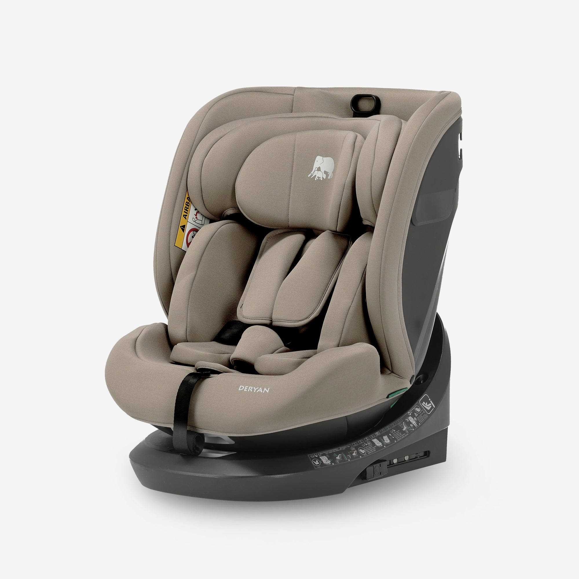 Cassie Luxe i-Size/Isofix 360° Car Seat 40–150 cm – 0–36 kg – Truffle Sand