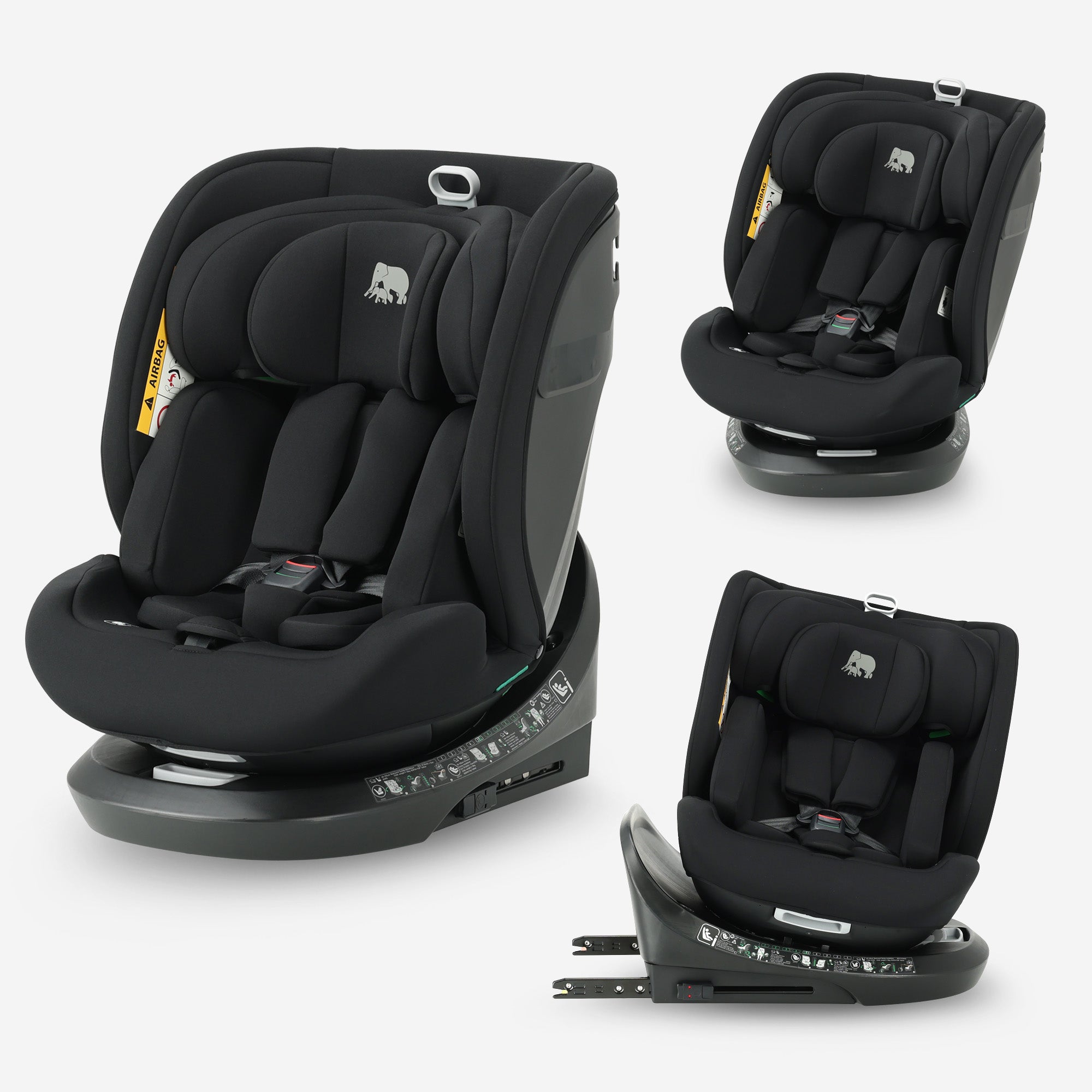 Cassie Luxe I-size Autostoel - Groep 0-1-2-3 - Isofix - Draaibaar 360°