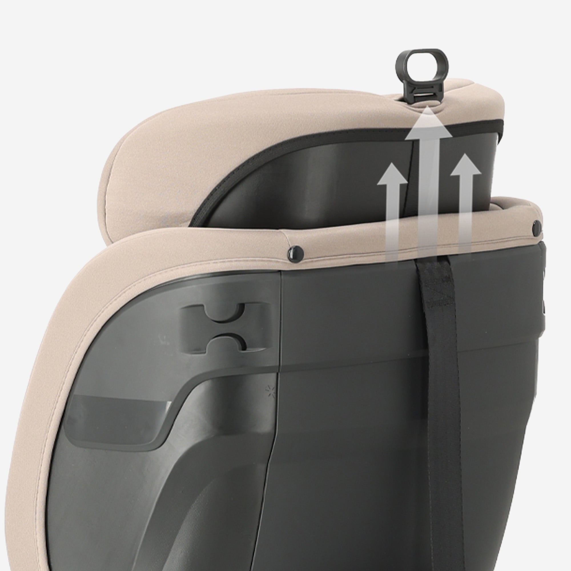 Cassie Luxe I-size Autostoel - Groep 0-1-2-3 - Isofix - Draaibaar 360° - Nougat