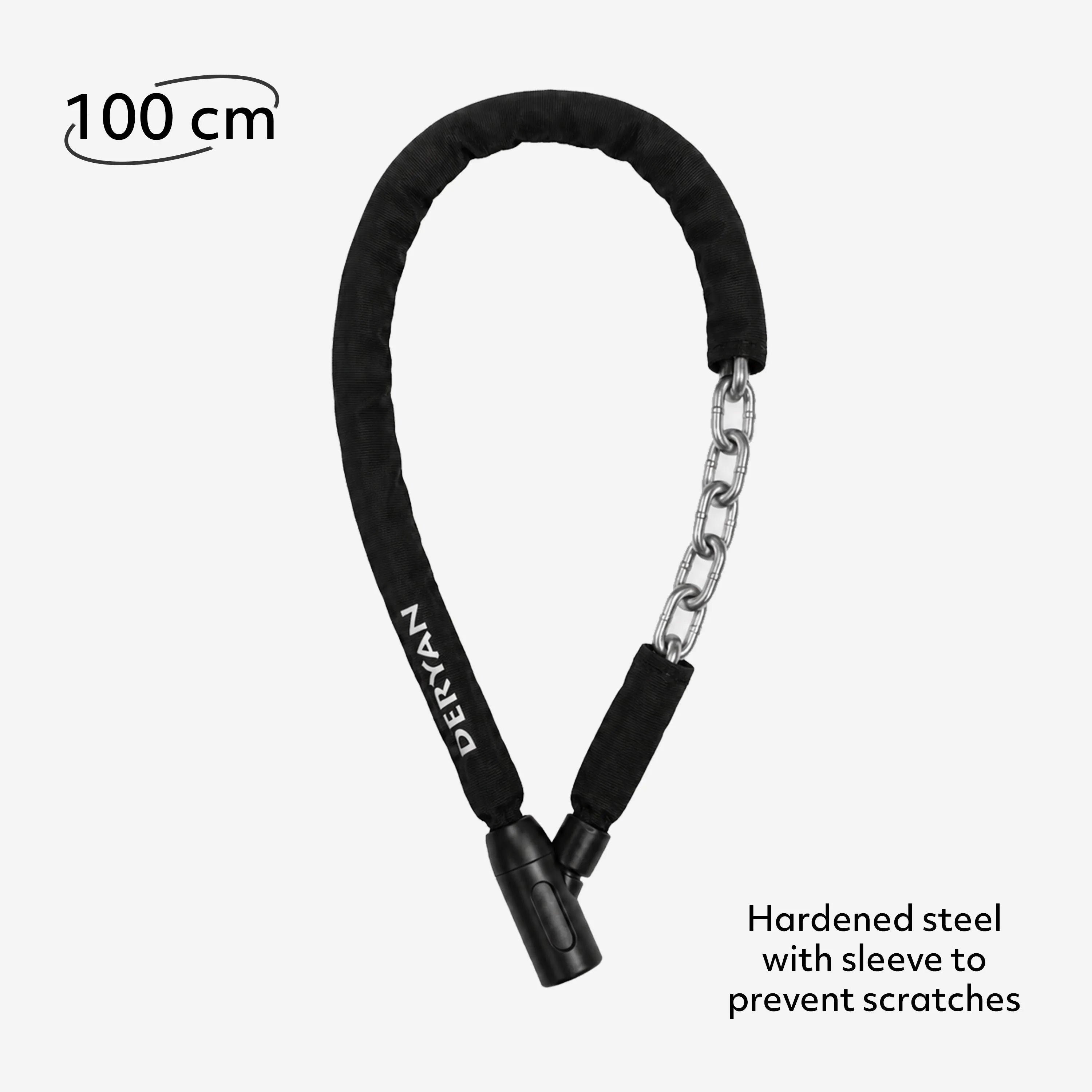 Lucchetto a catena - Lucchetto per bici - Lucchetto per fat bike - 100 cm