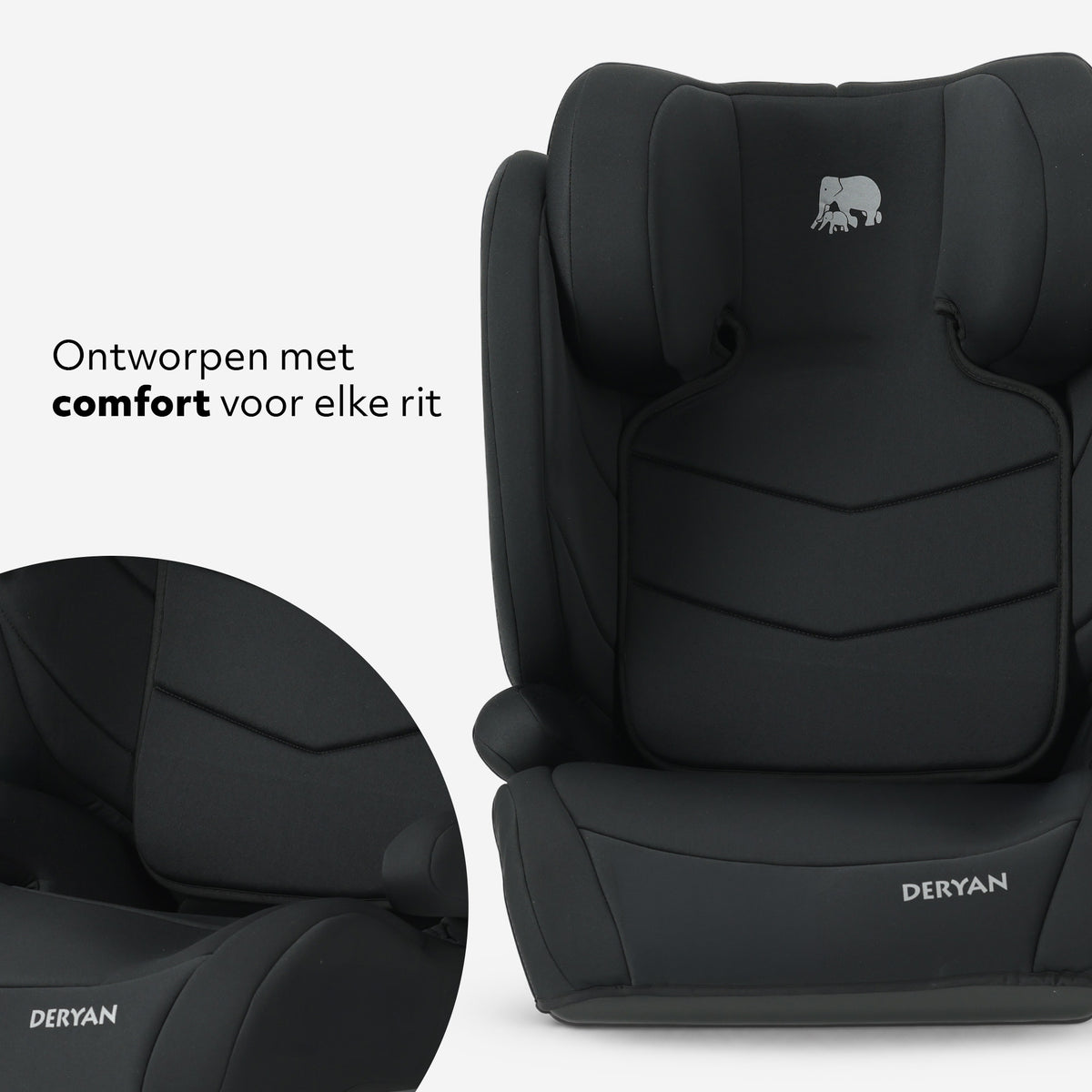 Charlie Basic i-Size Car Seat 100–150 cm - Group 2/3 and Booster Seat