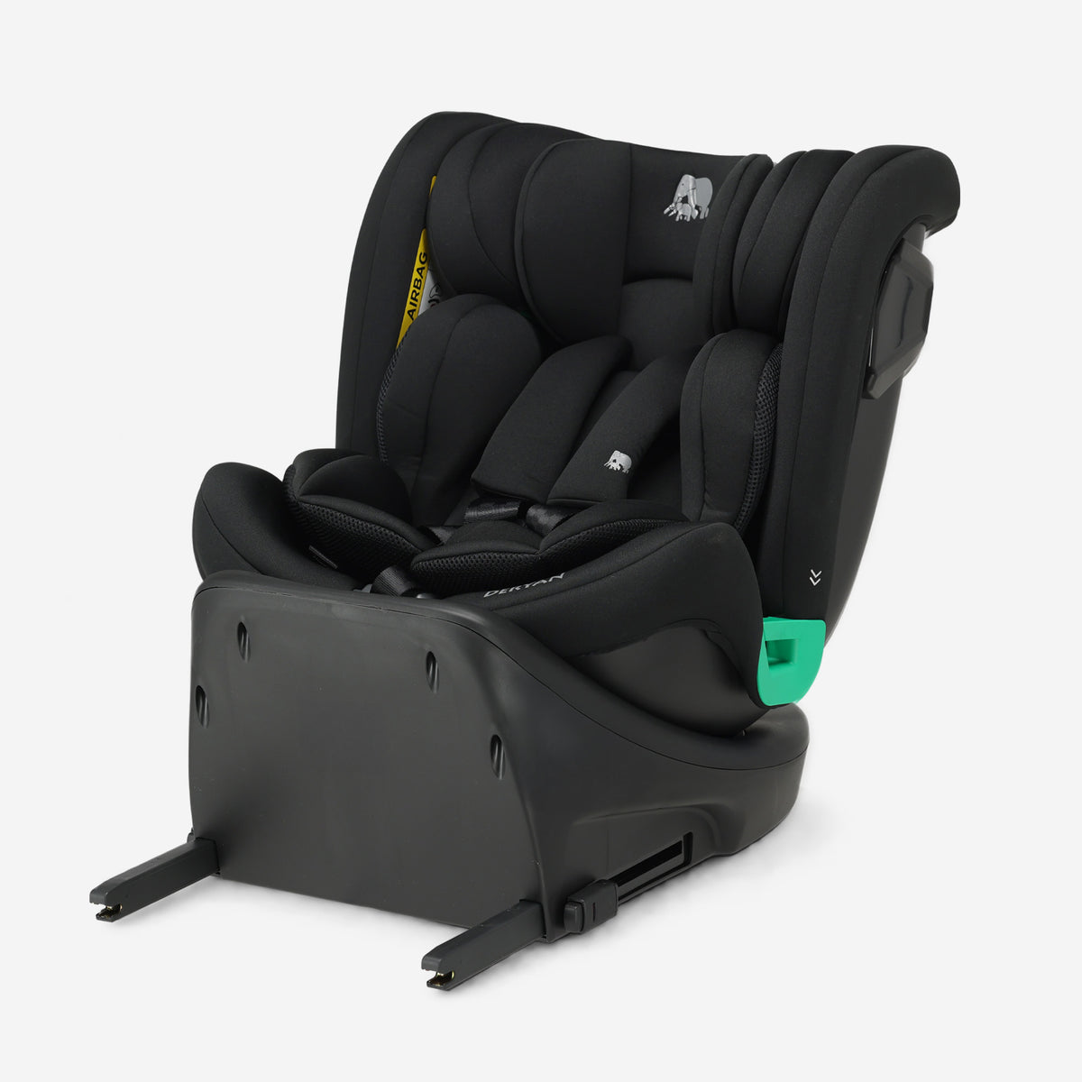 Chase Luxe i-Size bilsete 0-36 kg Isofix 360° - svart