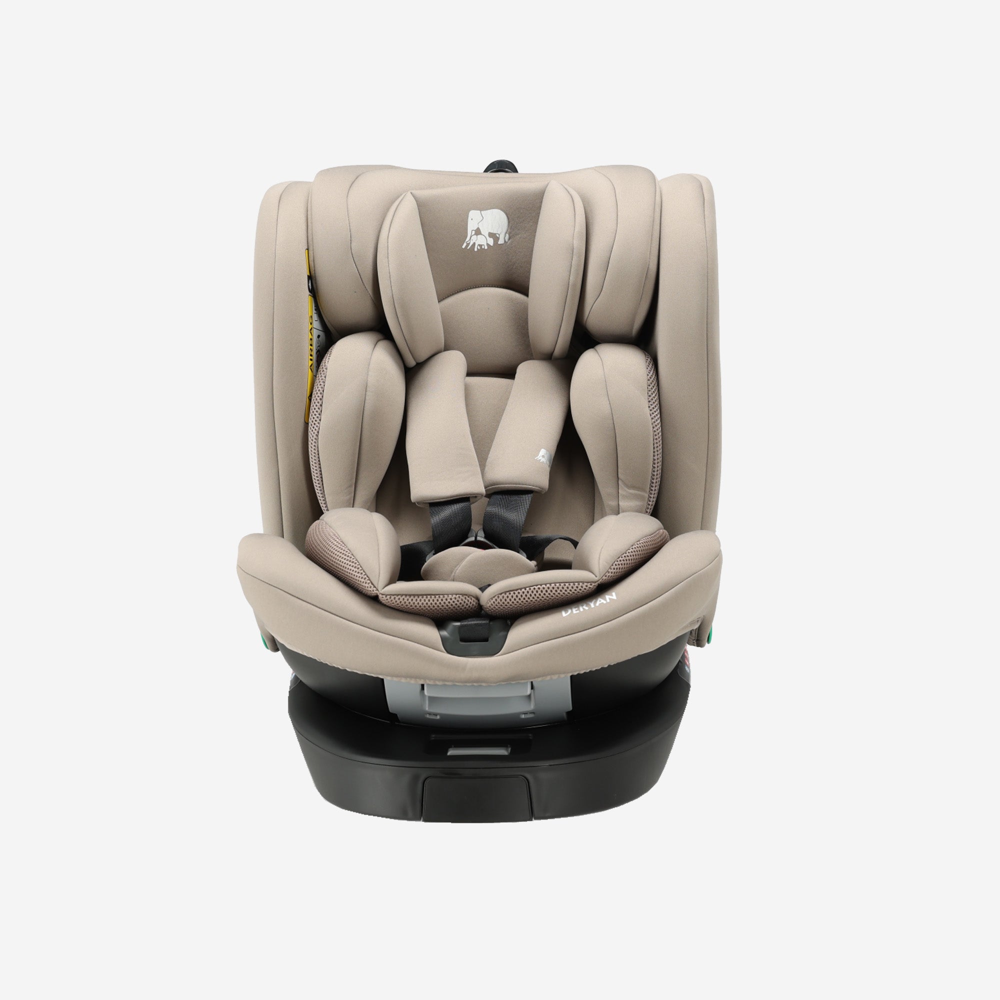 Chase Luxe i-Size Autostoel - 0-36kg - Isofix steunpoot - 360 draaibaar - Nougat