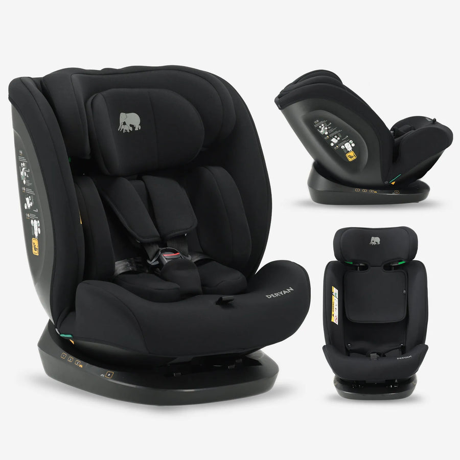 Silla de auto Clyde I-Size - Adecuada de 40 a 150 cm - Grupo 0/1/2/3 - Se fija con cinturón