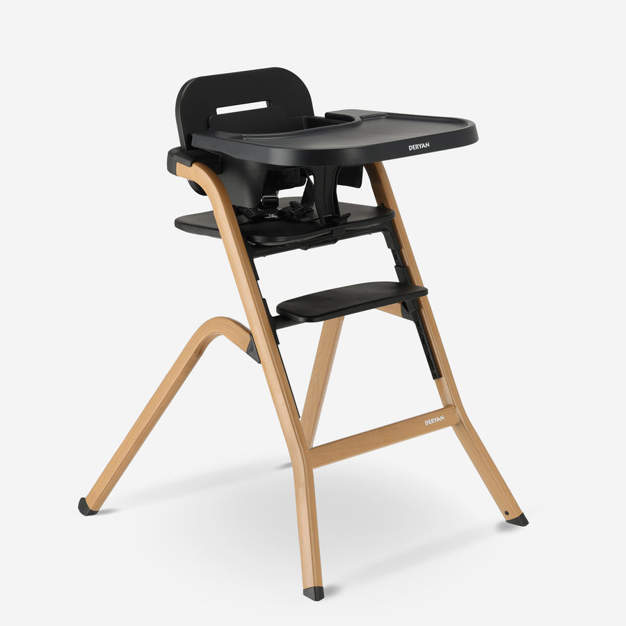 Chaise Haute Curve Ensemble Complet - Comprend un transat et un insert nouveau-né