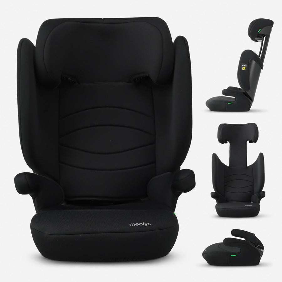Daisy Basic i-Size Car Seat - 100 to 150 cm - 3-Point Seat Belt - Adjustable Headrest