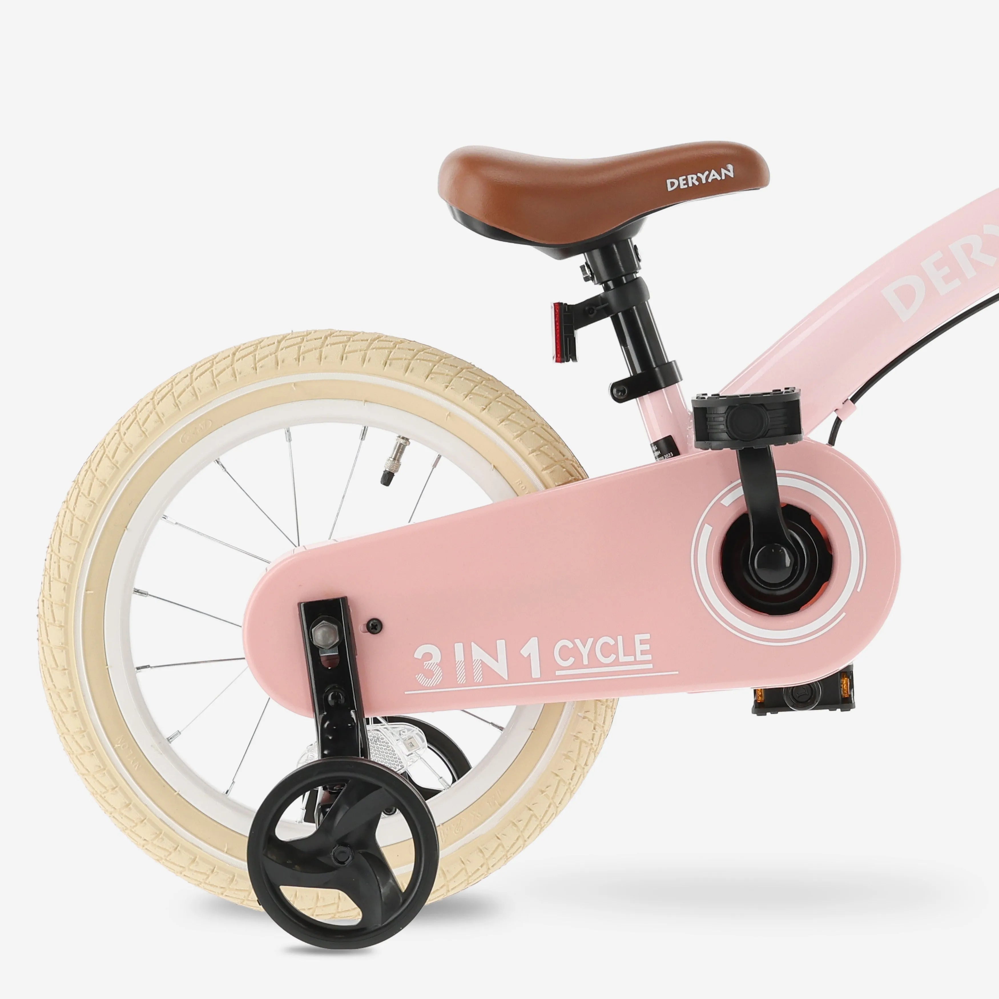 Kinderfahrrad 14 Zoll 3-in-1 Laufrad