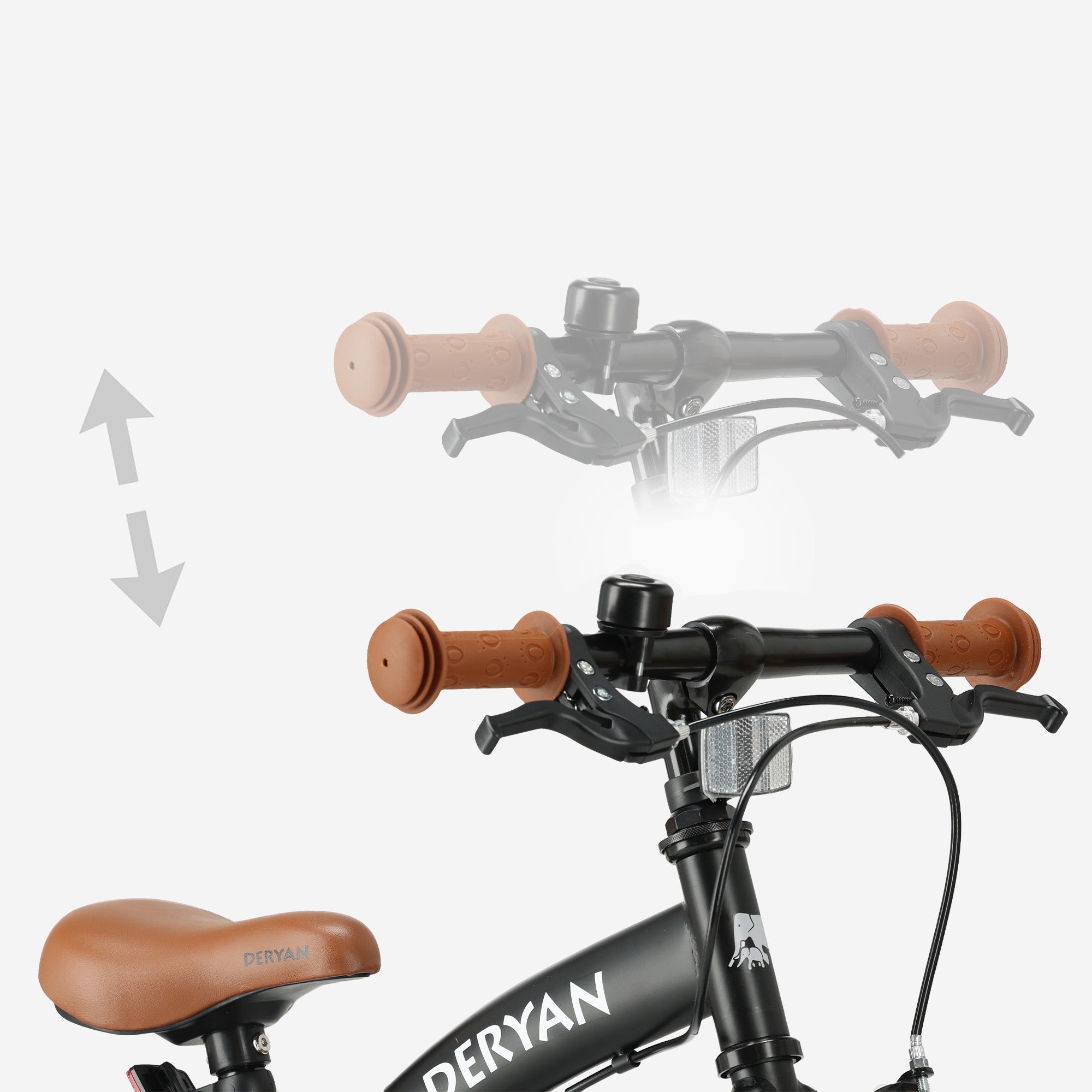 sattel kinderfahrrad 12 zoll Kinderfahrrad 12 Zoll mit PU-Sattel und Lenkerbegrenzer