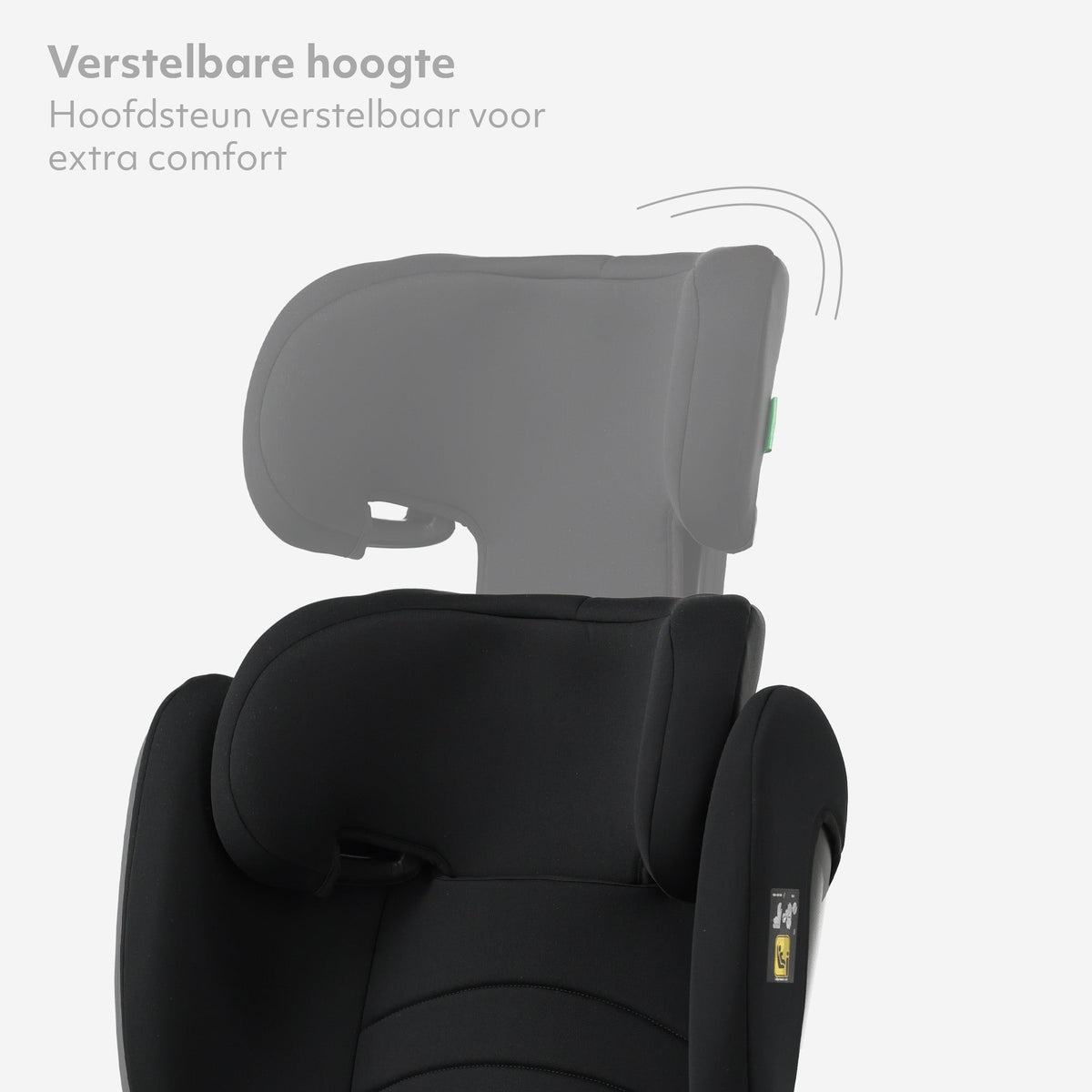 Daisy Isofix i-Size Car Seat - 100 to 150 cm - Adjustable Headrest