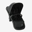 Evy Segunda silla adicional, asiento negro, compacto, ligero y fácil de fijar.