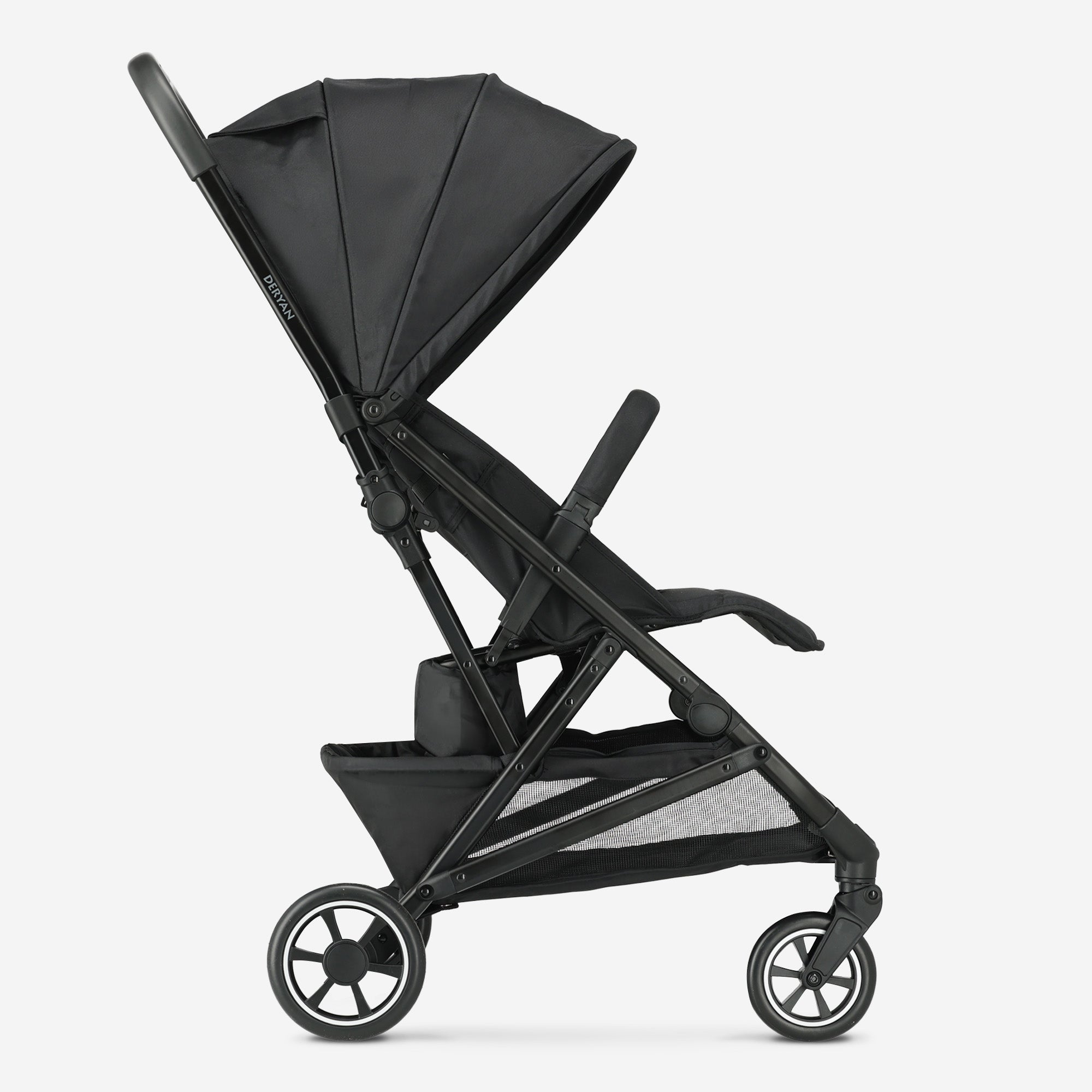 Luxuriöser, leichter Easy-Buggy – Schwarz