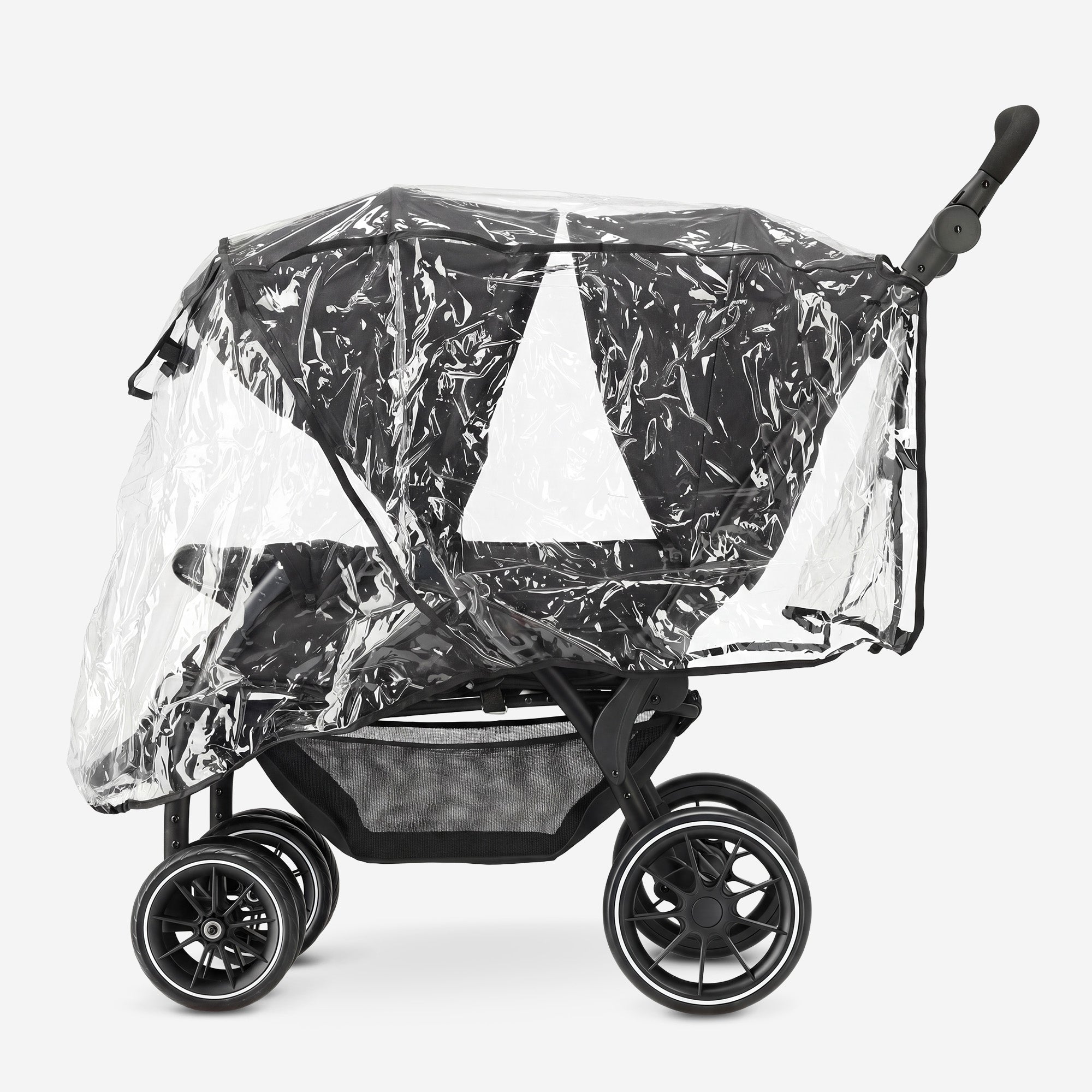 Elena Double Stroller Black
