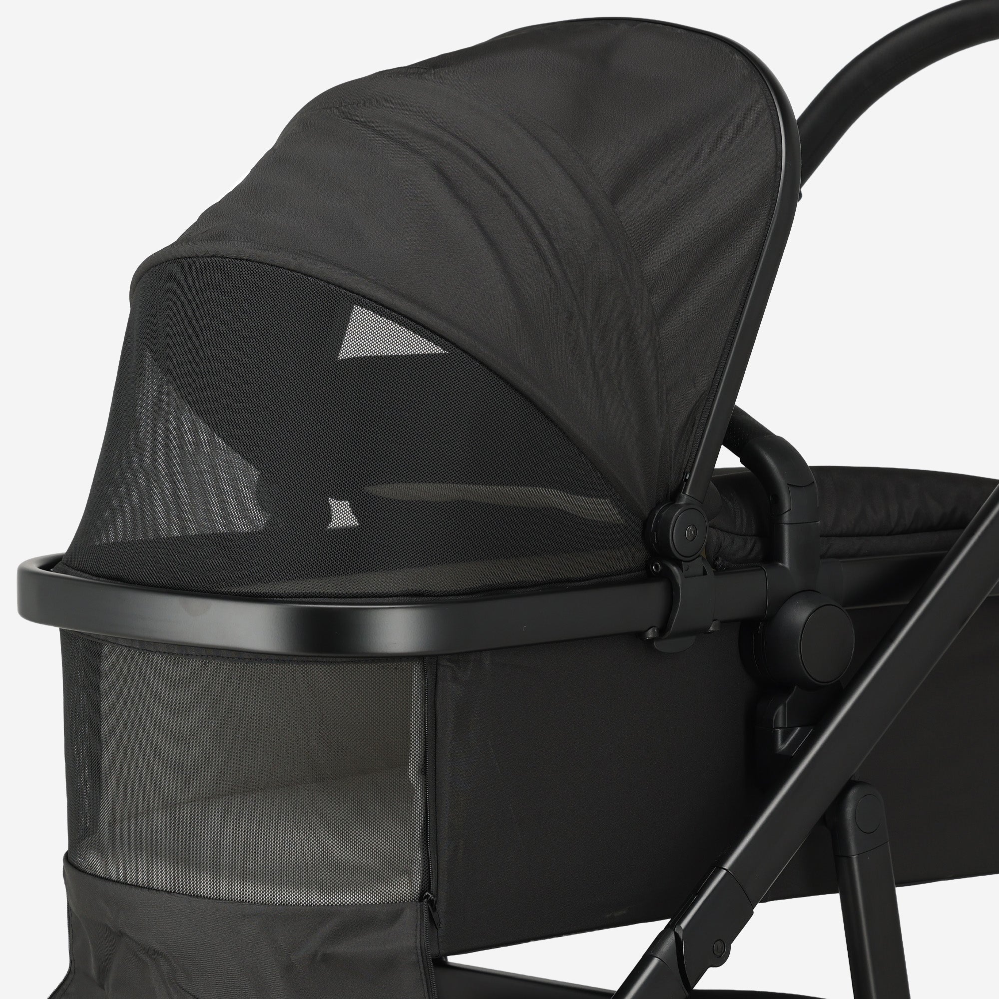 Evy² Duo barnvagn, svart, 2-i-1