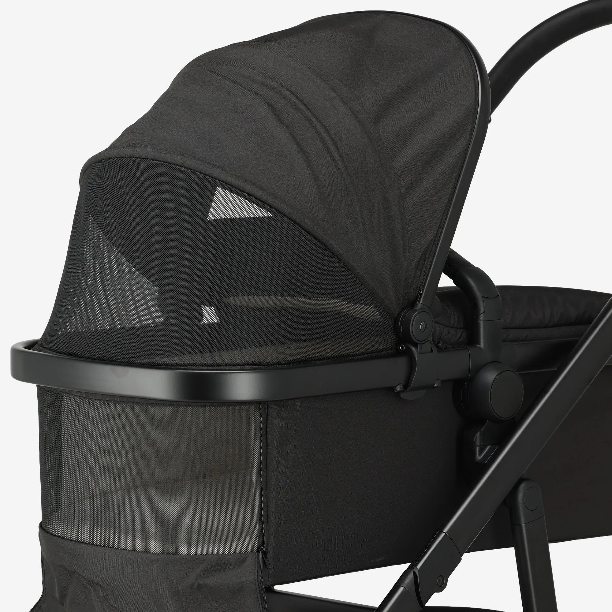 Evy² Duo barnevogn, sort, 2-i-1
