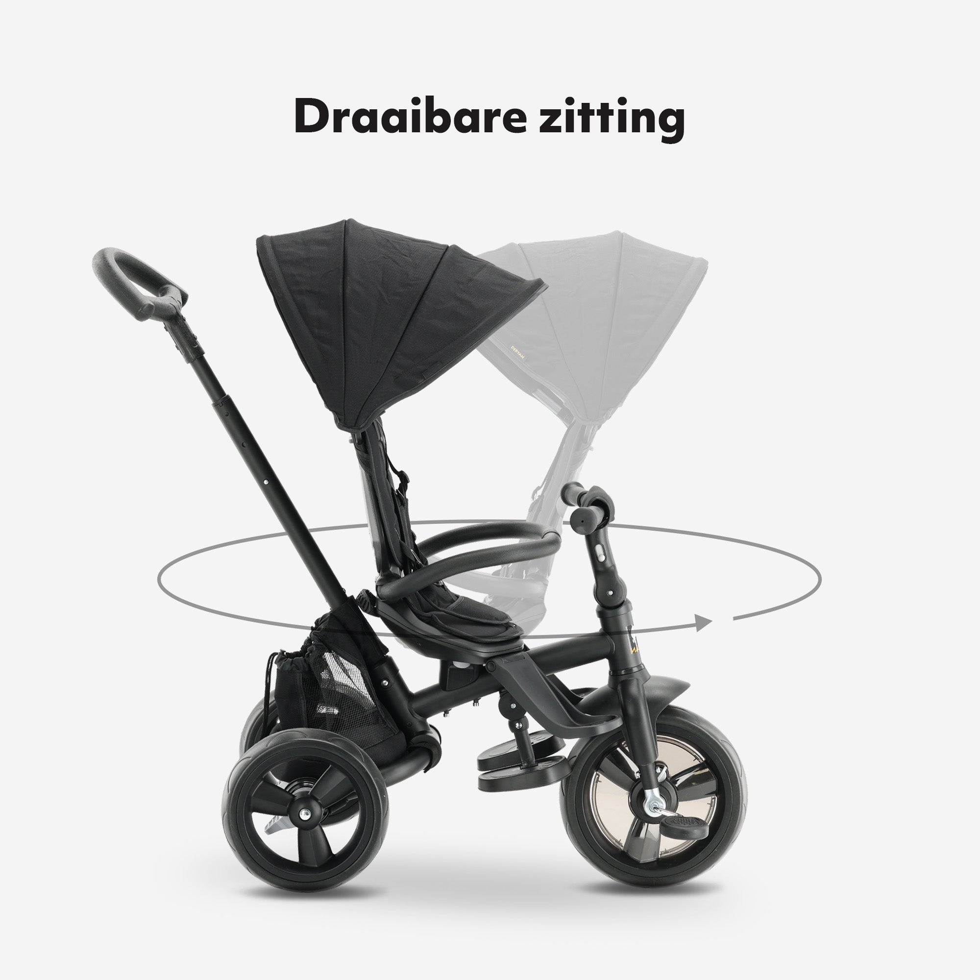 Explorer Dreirad schwarz