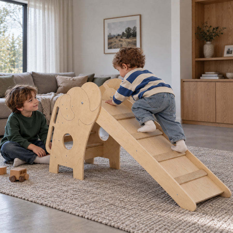 Luxury Wooden Elephant Slide