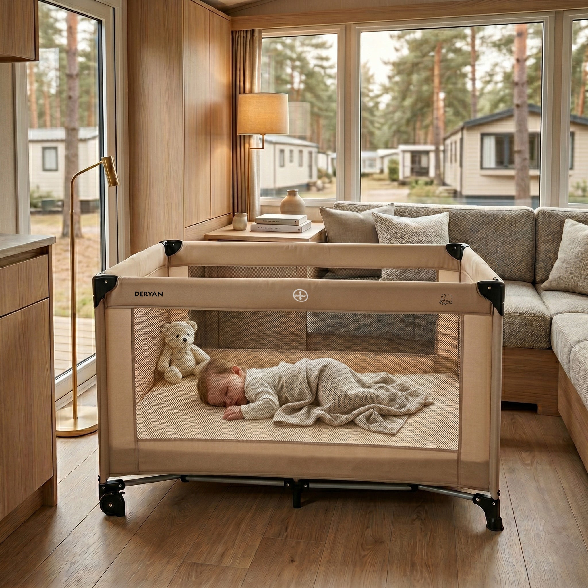 Campingbett Believer Nougat