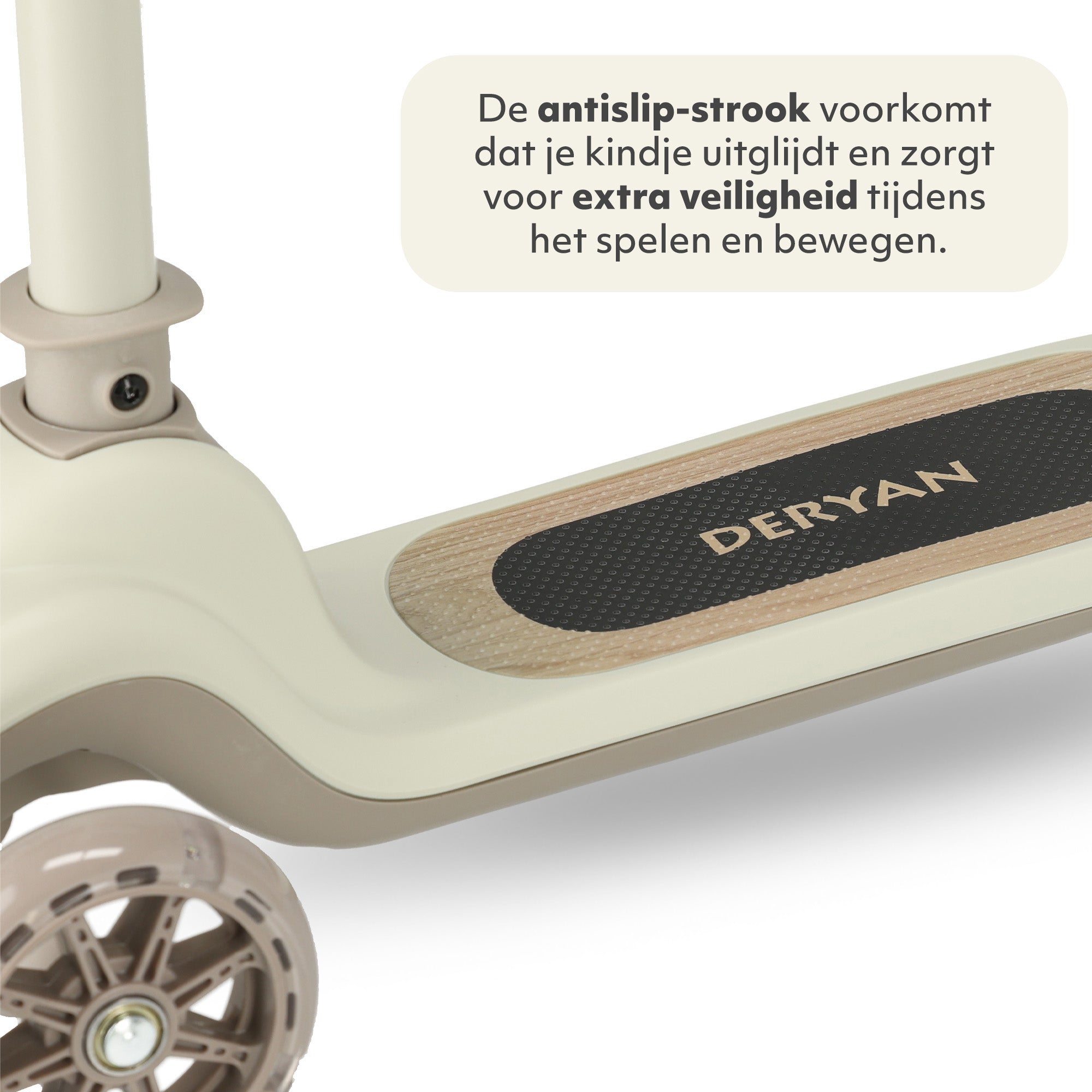 Harvey Kids scooter 3 hjul - åldersgrupp 3+ - max 50 kg - LED-lampor i hjulen - justerbar höjd 65-70-75-80 cm - Grå