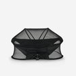 Infant Deluxe BabyBox Travel Crib, Black, with Aluminum Frame, Folds Down Compactly