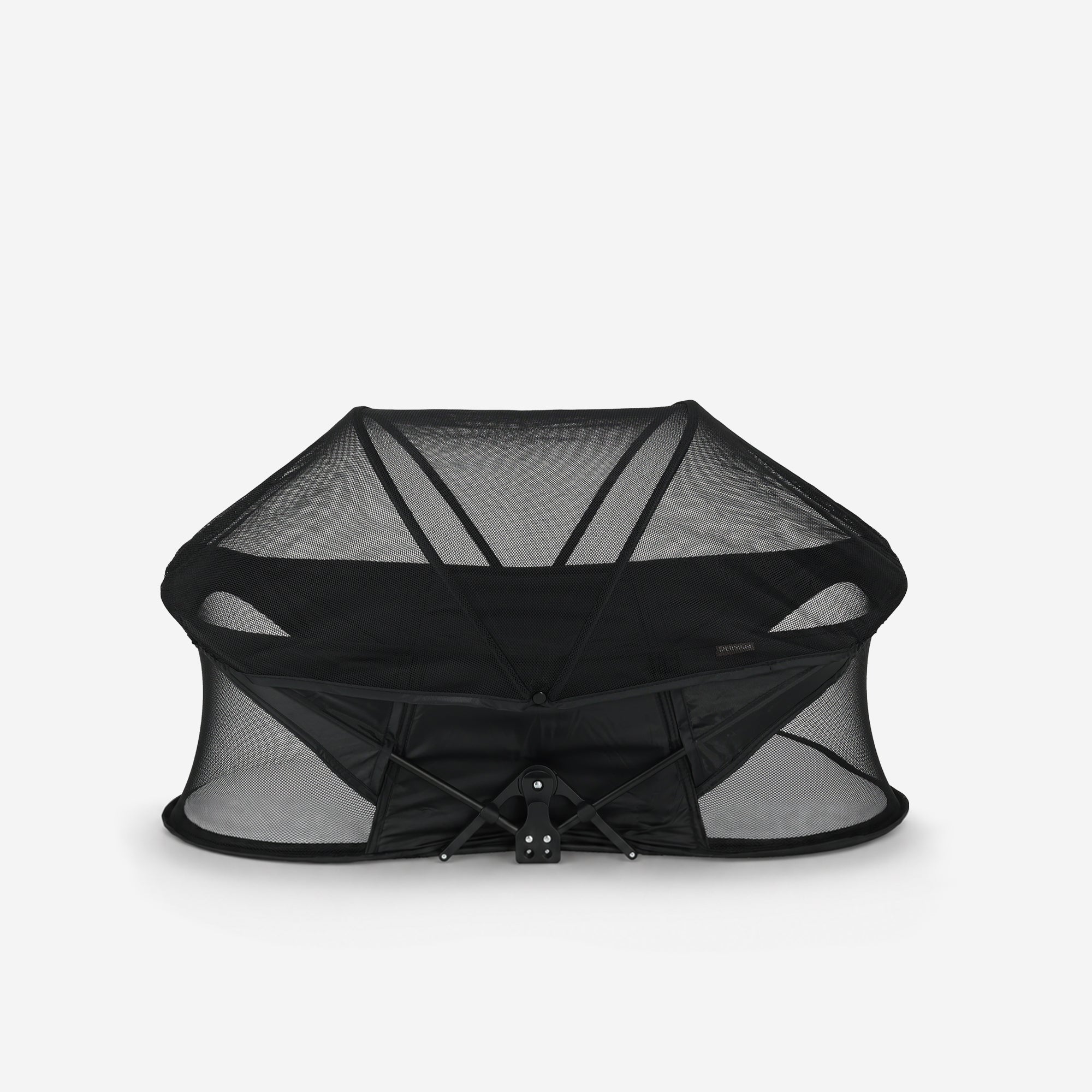 Infant Deluxe BabyBox campingbedje Zwart met aluminium frame compact in te klappen