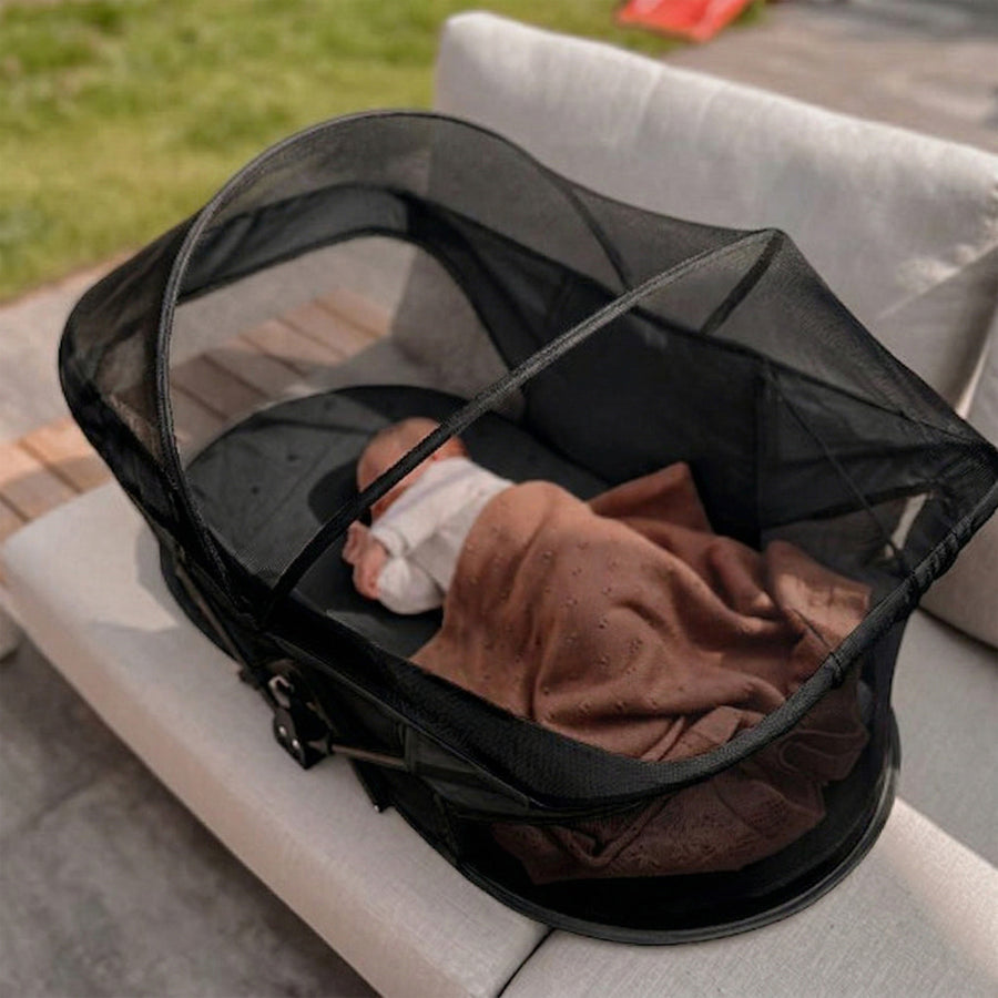 Infant Deluxe BabyBox Campingbett – Schwarz