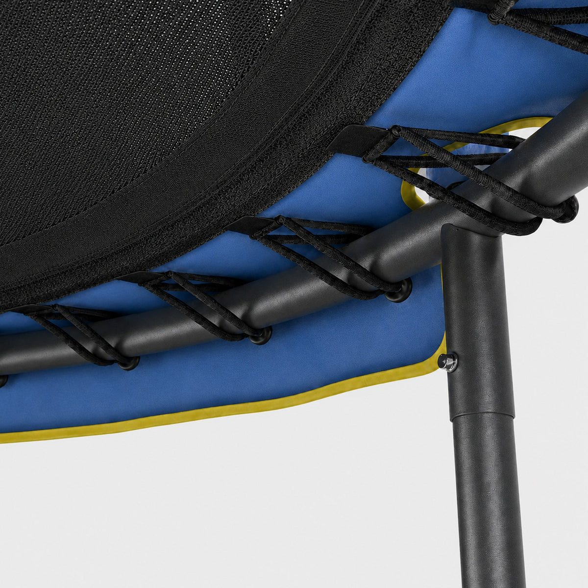 140 cm Indoor Kids' Trampoline - With Safety Net - Blue