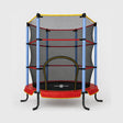 140 cm Indoor Kids' Trampoline - With Safety Net - Red