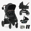 Mooiys Luca 3-in-1 Stroller - Multifunctional Stroller - Includes Car Seat - Black