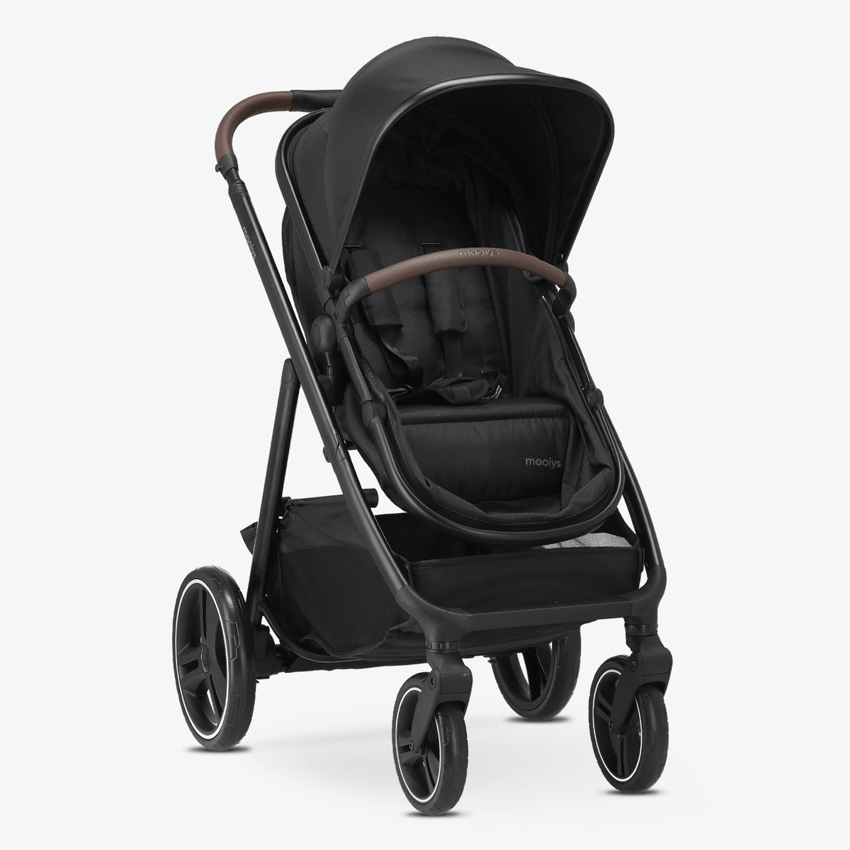 Mooiys Luca 3-in-1 Stroller - Multifunctional Stroller - Includes Car Seat - Black